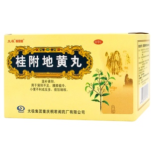 太极桂附地黄丸搭锁阳固精丸早泄补肾养精强身肾阳虚肾虚男尿频