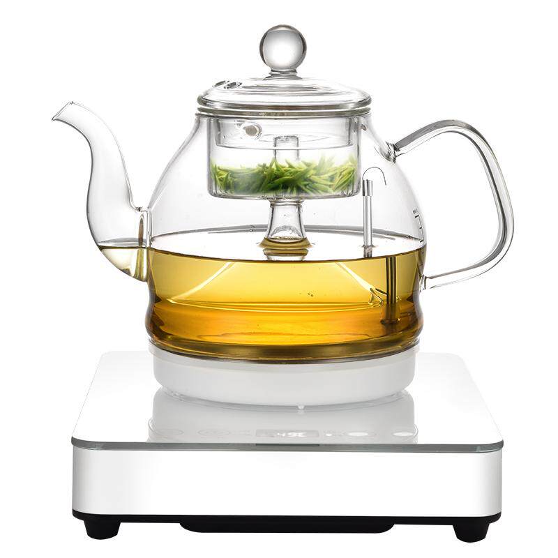 新功底部自动上水蒸汽喷淋煮茶壶
