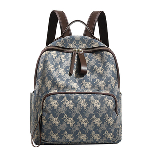 香港品牌小众轻奢时尚双肩包包女2026新款百搭质感大容量通勤背包