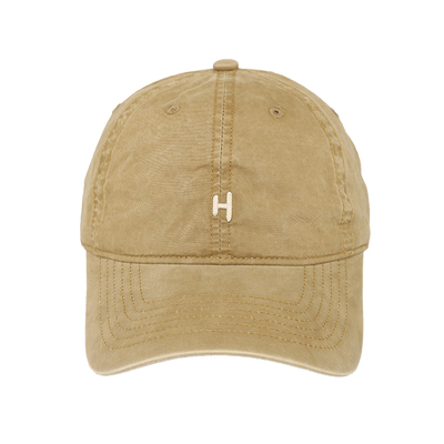 CHASELUCK长乐字母H做旧棒球帽