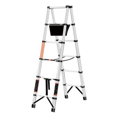 步步稳家用工程伸缩行走人字梯