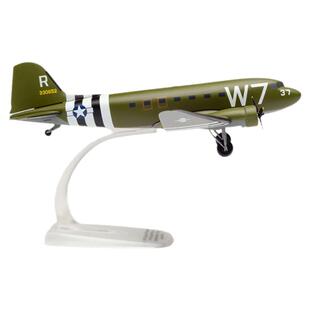 Herpa 612296 1/100 美国空军C-47 C47运输机 已上色简易拼装模型