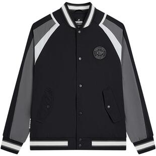 特步运动外套男士2025秋冬新款户外防风双层茄克潮流百搭薄款风衣