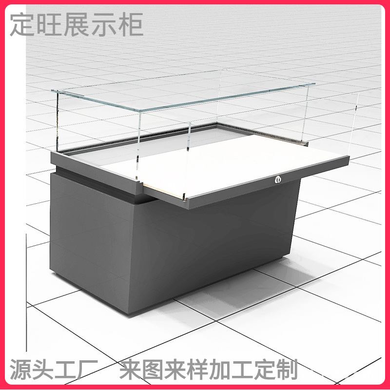 手机控制玻璃展示柜博物馆展柜自动开关文物陈列柜智能柜台