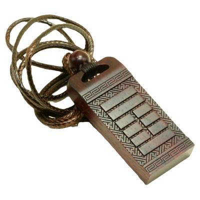 阿余男女小叶紫檀原创手工项链