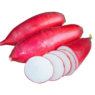 紫美人冰淇淋水果萝卜新鲜凤梨生吃甜脆心里美潍坊青红心皮胡萝卜
