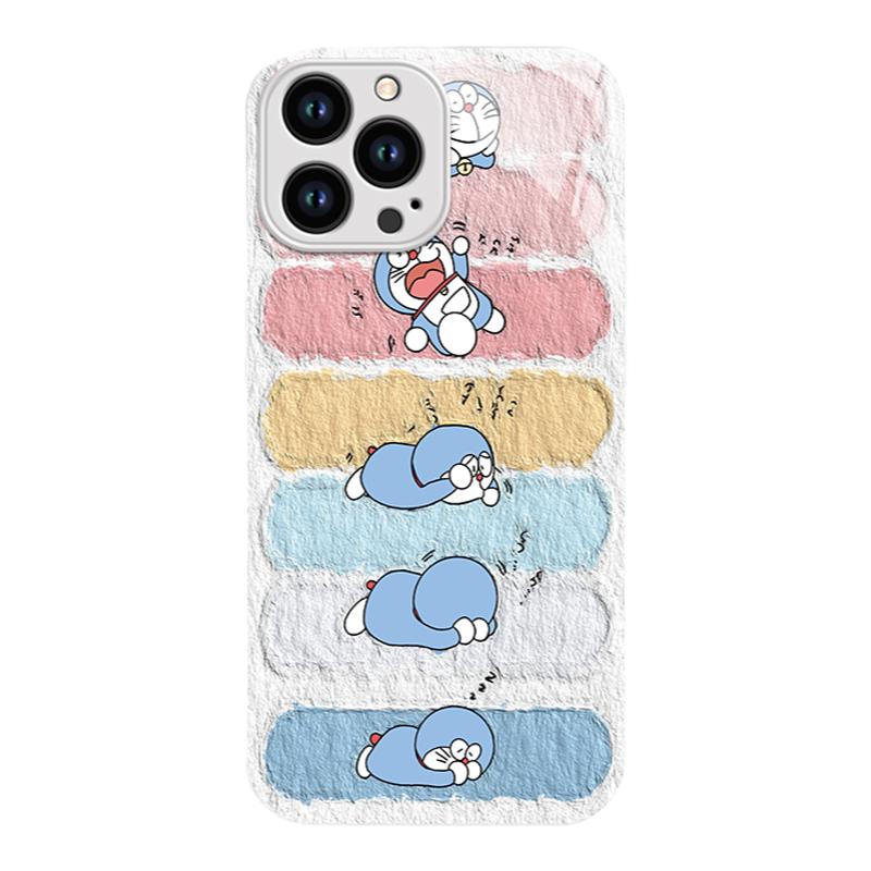 适用苹果15promax手机壳新款iphone14pro玻璃13防摔12卡通女11网红xsmax小猫8plus挂绳7p高级感6s镜头全包se2