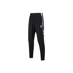 HUMMEL足球运动训练裤男弹力修身跑步针织收腿裤速干透气休闲长裤