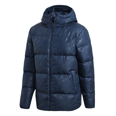 Adidas/阿迪达斯正品三叶草冬季男子两面穿连帽羽绒服 ED5840