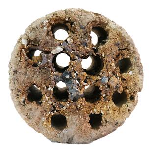 煤渣多肉蜂窝煤球渣整球颗粒兰花土营养土炉渣块透水透气花盆垫底