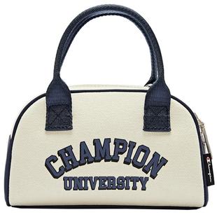 Champion冠军斜挎包女时尚保龄球包男情侣通勤户外单肩手提背包