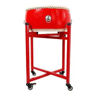 洪威移动折叠鼓架大鼓平放架牛皮鼓扁鼓成人儿童演出表演活动鼓架