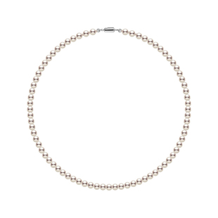 HELAS赫拉有核淡水珍珠项链女S925银磁吸串珠扣全珠项链颈链珠宝