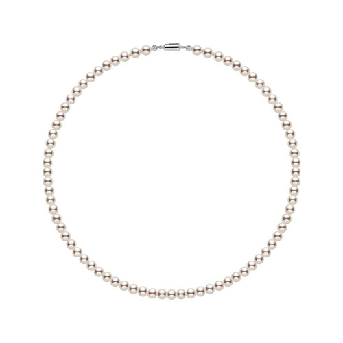 HELAS赫拉有核淡水珍珠项链女S925银磁吸串珠扣全珠项链颈链珠宝