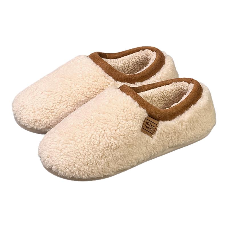 2025秋冬季棉鞋女款复古时尚居家棉拖鞋轻便舒适户外加厚加绒保暖