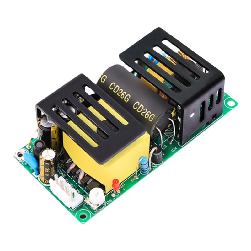 90V~260V转DC55V2A开关电源板模块POE交换机设备内置隔离稳压110W