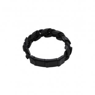 BLACKHEAD/黑头牛皮绳麻花手环复古风男士新中式编织手链小众女生