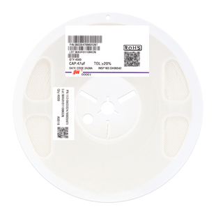 原装0603贴片电容47uF(476)±20% 6.3V X5R 0603X476M6R3NT 10只