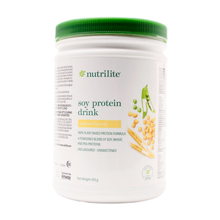 美国进口安利纽崔莱植物蛋白质粉450g 中老年儿童成人 马来销售