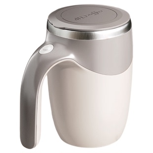 全自动搅拌杯不锈钢豆奶豆浆咖啡杯电动磁力旋转男女便携充电跨境