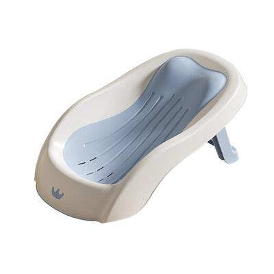 新生婴儿洗澡躺托感温折叠浴架