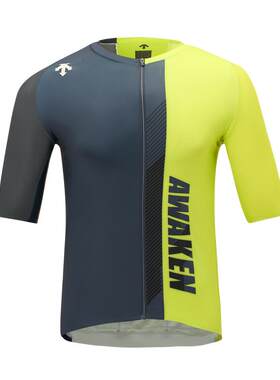 DESCENTE迪桑特CYCLING系列男士专业骑行服针织运动上衣