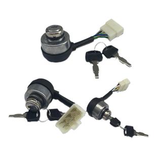 汽油机配件钥匙锁口2kw3KW/168F 5-8千瓦汽油发电机钥匙锁 电门锁