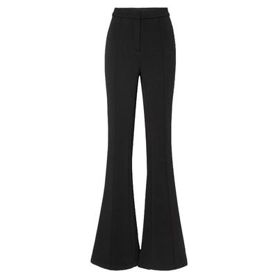 H·GENTEEL荷高新款冬显瘦中缝线一字袋复古加绒喇叭牛仔裤