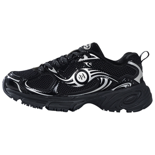 顽刻One cool runner黑曜石反气旋透气网布运动鞋跑步鞋男女鞋