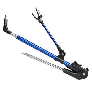 光威不锈钢炮台支架可伸缩台钓鱼竿手杆支架可拆卸地插钓箱钓椅