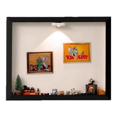 弱电箱装饰画3d磁吸电表箱遮挡画