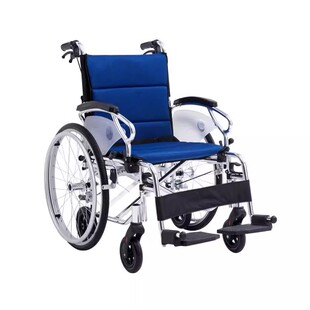 森立老人轮椅车折叠轻便瘫痪老人专用坐便代步年轻人骨折手动推车