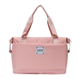 可套放拉杆箱杆上的收纳包行李箱附加包大容量轻便旅行包女行李袋