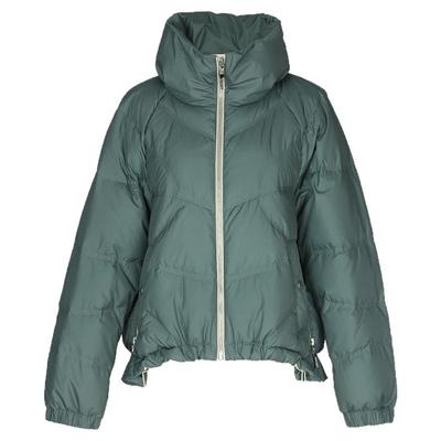 绿色短款白鹅绒JANANNO