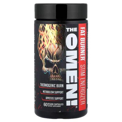 JNX Sports,The Omen!®，脂肪消耗剂，60 粒素食胶囊