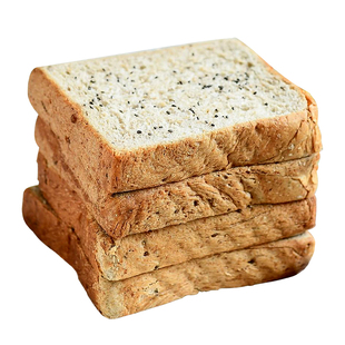 奇亚籽全麦面包早餐吐司低0脂肪无蔗糖黑麦代餐粗粮食品 独立包装