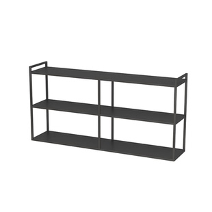 北欧厨房收纳铁艺置物架落地多层架简约多功能餐边储物架展示柜子