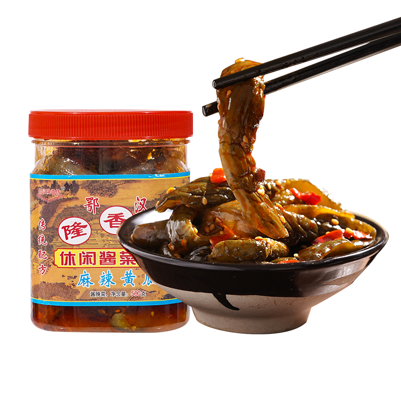鄂汉隆香坊500g麻辣黄瓜
