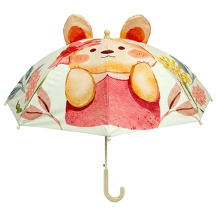 儿童防晒伞雨伞男女童轻便安全幼儿园宝宝男孩女孩上学专用遮阳伞