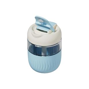 AKS玻璃杯夏季女生吸管水杯女款高颜值咖啡杯随行杯子双饮杯