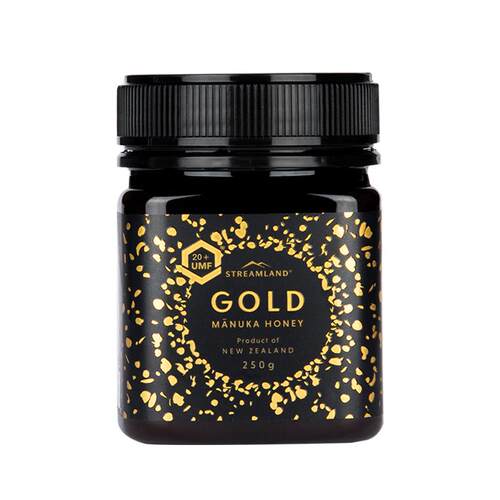 Streamland新溪岛麦卢卡蜂蜜UMF20+250g新西兰原装进口官方旗舰店