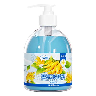 蓝漂佛手柑香氛洗手液400g泡沫绵密水润洁净清香不紧绷手部清洁液
