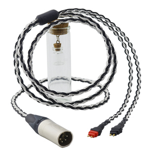 纯银油浸HD800 HD600 650HD700 660S LCD2 3 D8000平衡耳机升级线