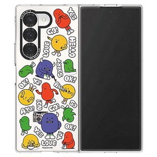 三星Z Fold6 Sticky Monster Lab Friends纤薄保护壳fold6手机套黏黏怪物官方正品