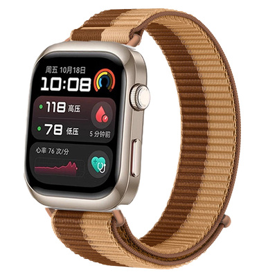 适用于华为WatchD2表带尼龙回环智能血压手表腕带watchd运动男女舒适透气d2二代男女士表链透气替换带魔术贴