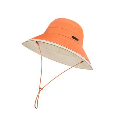 大帽檐渔夫帽女夏双面百搭防晒帽