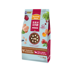 麦富迪冻干狗粮小型犬成犬粮双拼粮贵宾泰迪雪纳瑞比熊通用型10kg