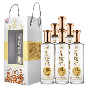 泸州老窖浓香型42度金泸州恩酿500ml*6瓶白酒宴席礼品酒 酒厂直营