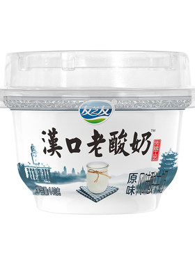 友芝友汉口老酸奶原味风味酸牛奶生牛乳单杯发酵儿童营养酸奶