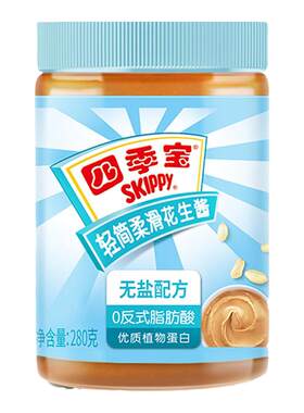 四季宝无添加低盐花生酱280g